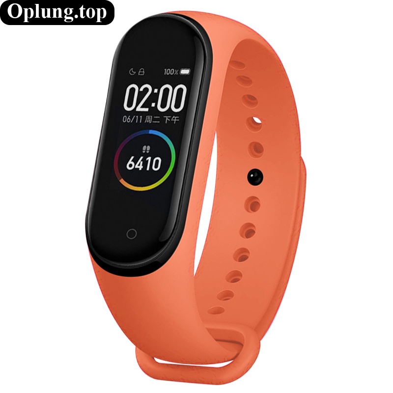 Dây đeo thay thế bằng Silicon nhiều màu cho Xiaomi Mi Band 3/4/5/6/7