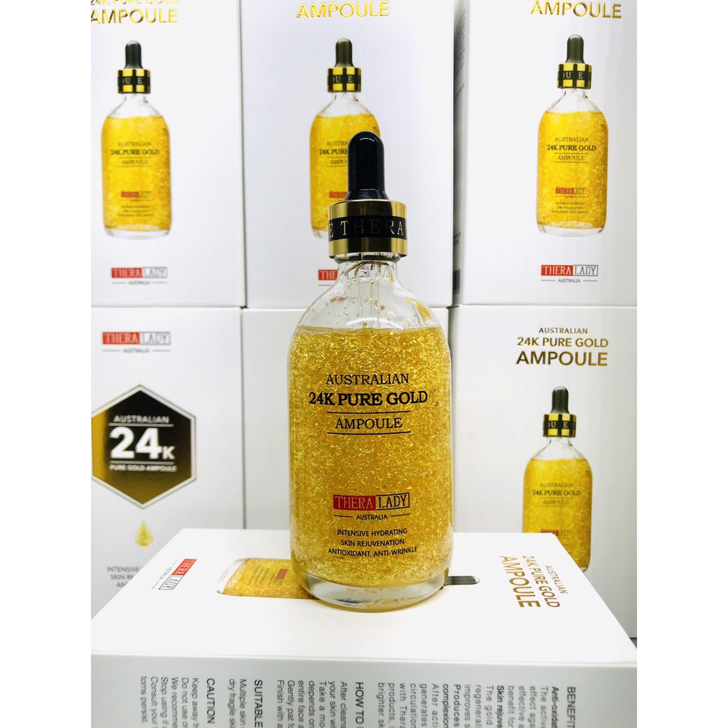 Serum vàng Australian 24k Pure Gold Ampoule 100ml của Úc