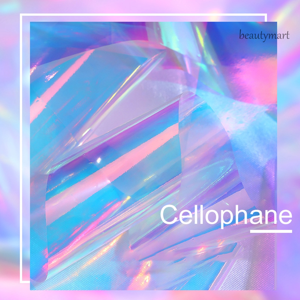 [Hàng mới về] Miếng dán móng màu sắc phản quang