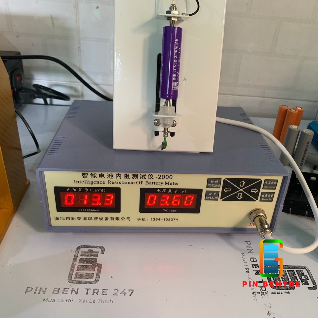 Cell pin 18650 TIANLVN 2200mAh dòng xả 15C hàng mới chính hảng