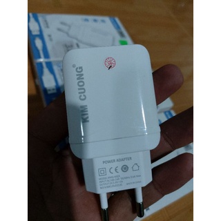 Bộ sạc Kim Cương KMG-602 sạc nhanh 3A - Hàng chính hãng