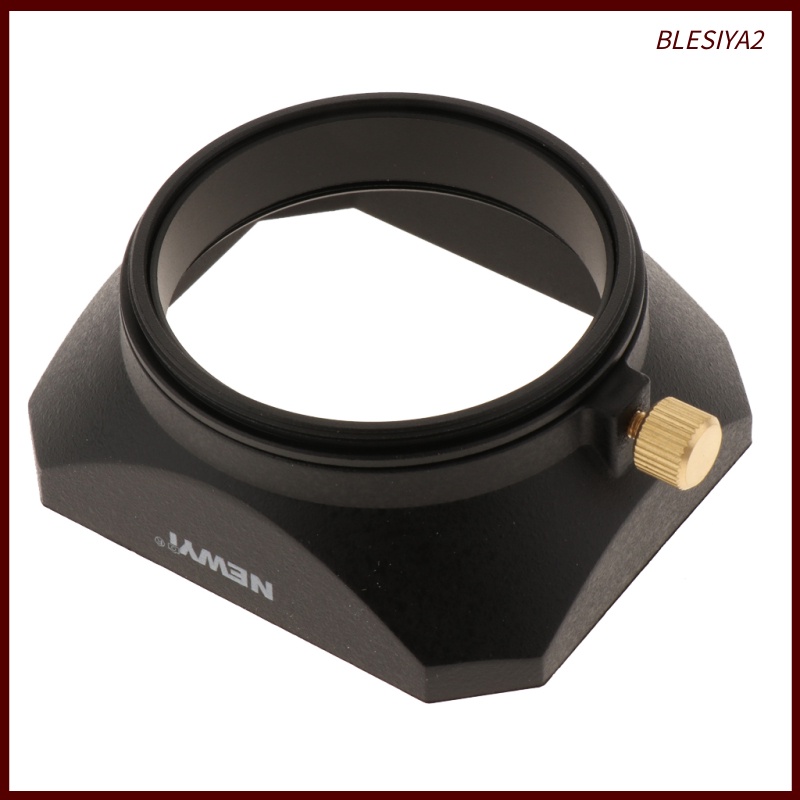 [BLESIYA2]52mm Square Hood for Panasonic Pentax  Zeiss Camera Lens Accessory Kit