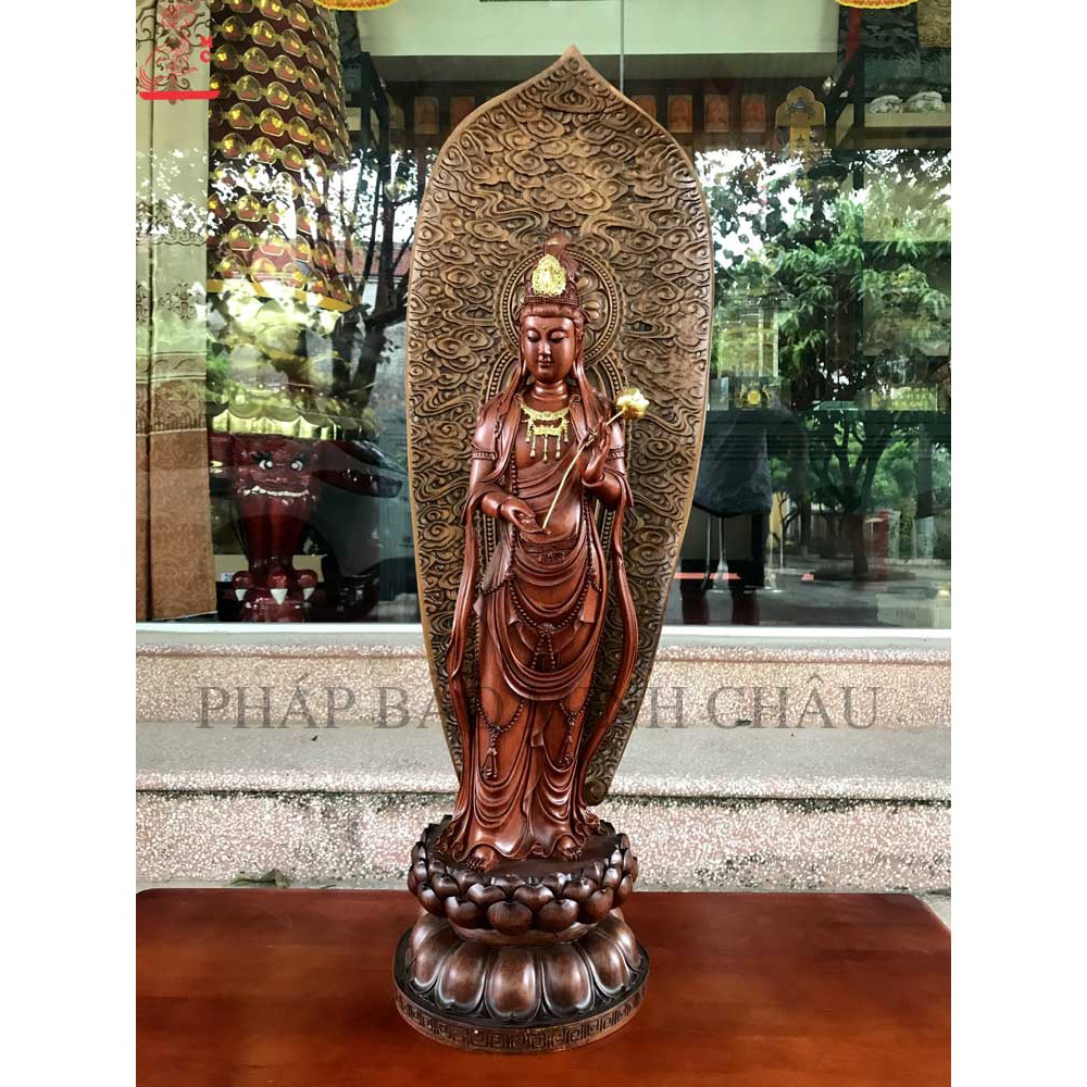 tTAM THÁNH NHỰA 88CM VÂN GỖ