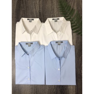 AÓ SƠ MI CỘC TAY, ÁO SƠ MI NỮ