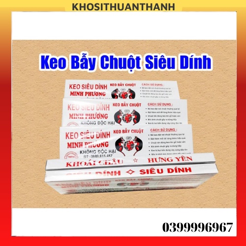 Keo dính chuột siêu dính - Bẫy chuột tái sử dụng nhiều lần, Để được lâu (khosithuanthanh)