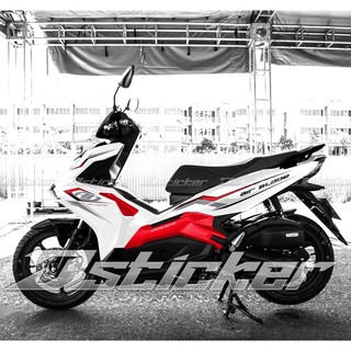 Tem rời AB AirBlade 2020 trắng - tem đỏ