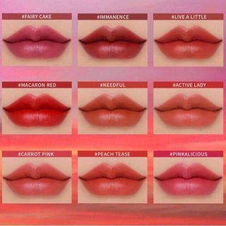 Son 3CE Cloud Lip Tint màu đỏ tươi