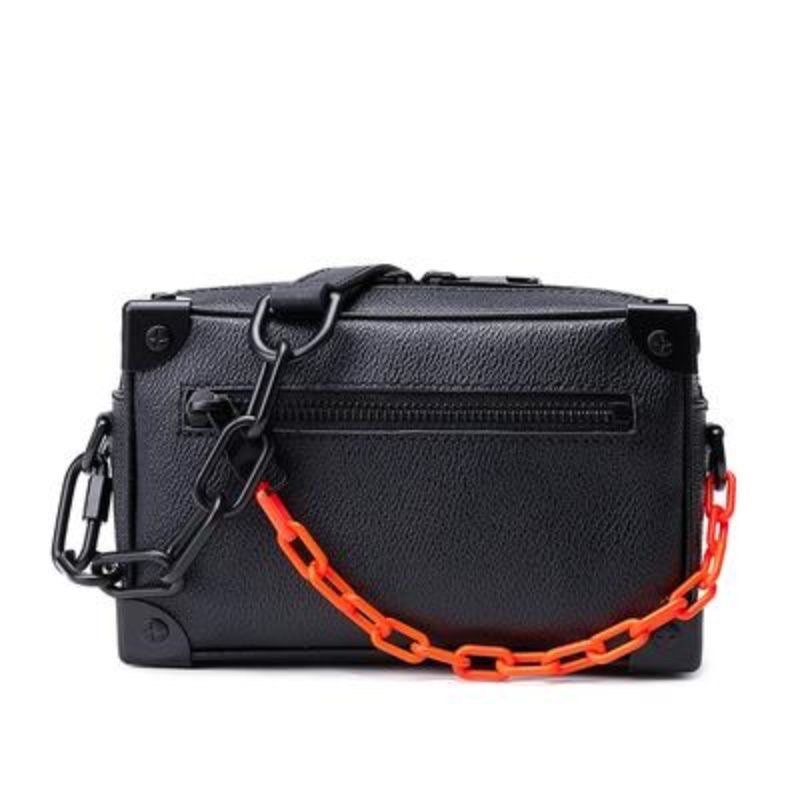 Túi hộp da dây xích