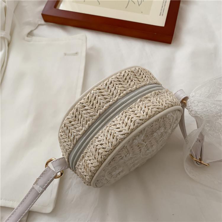 [ HÀNG SẴN ] TÚI CÓI TRÒN ĐEO CHÉO PHỐI REN TRẮNG CỰC KÌ XINH XẮN | BigBuy360 - bigbuy360.vn