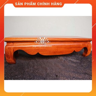 Đế kê khung ảnh, kỉ dài gỗ hương cao 10cm sâu 13cm