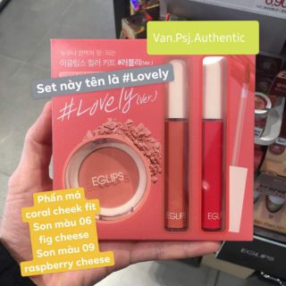 SET PHẤN MÁ + SON EGLIPS