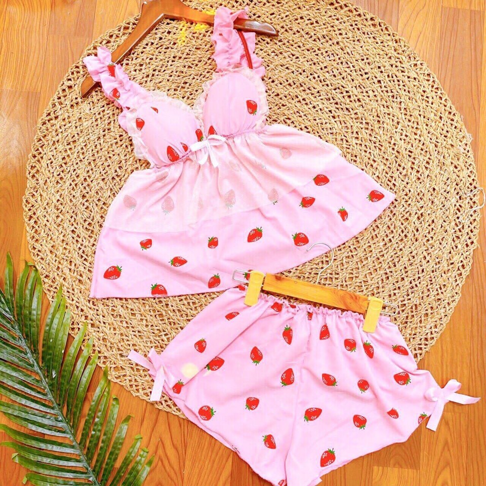 Đồ Bộ Kate 2 Dây Bèo Xinh Xắn- DB045 | BigBuy360 - bigbuy360.vn