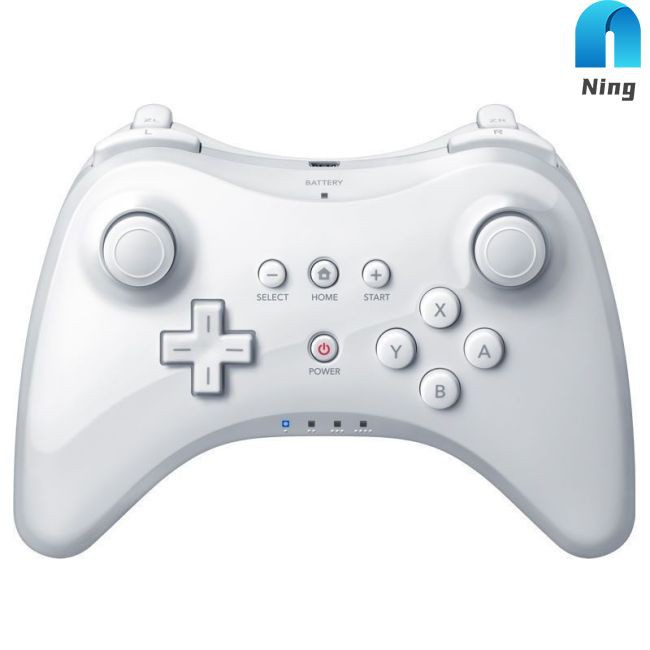 NingChuyển phát nhanh1/2 Tay cầm chơi game không dây chuyên nghiệp cho Nintendo Wii U Pro