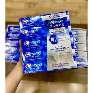 Kem đánh răng crest 3d white 158g
