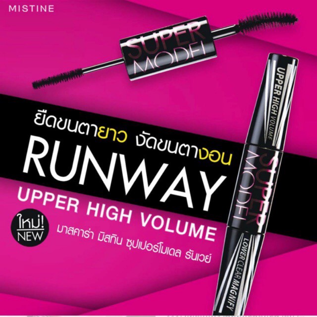 Chuốt Mi Mascara Mistine Boss Series - Super Model - My Love Eyeliner