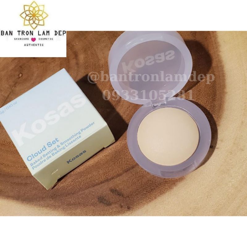 Phấn phủ Kosas Cloud Set Baked Setting & Smoothing Talc-Free Vegan Powder 9.5g