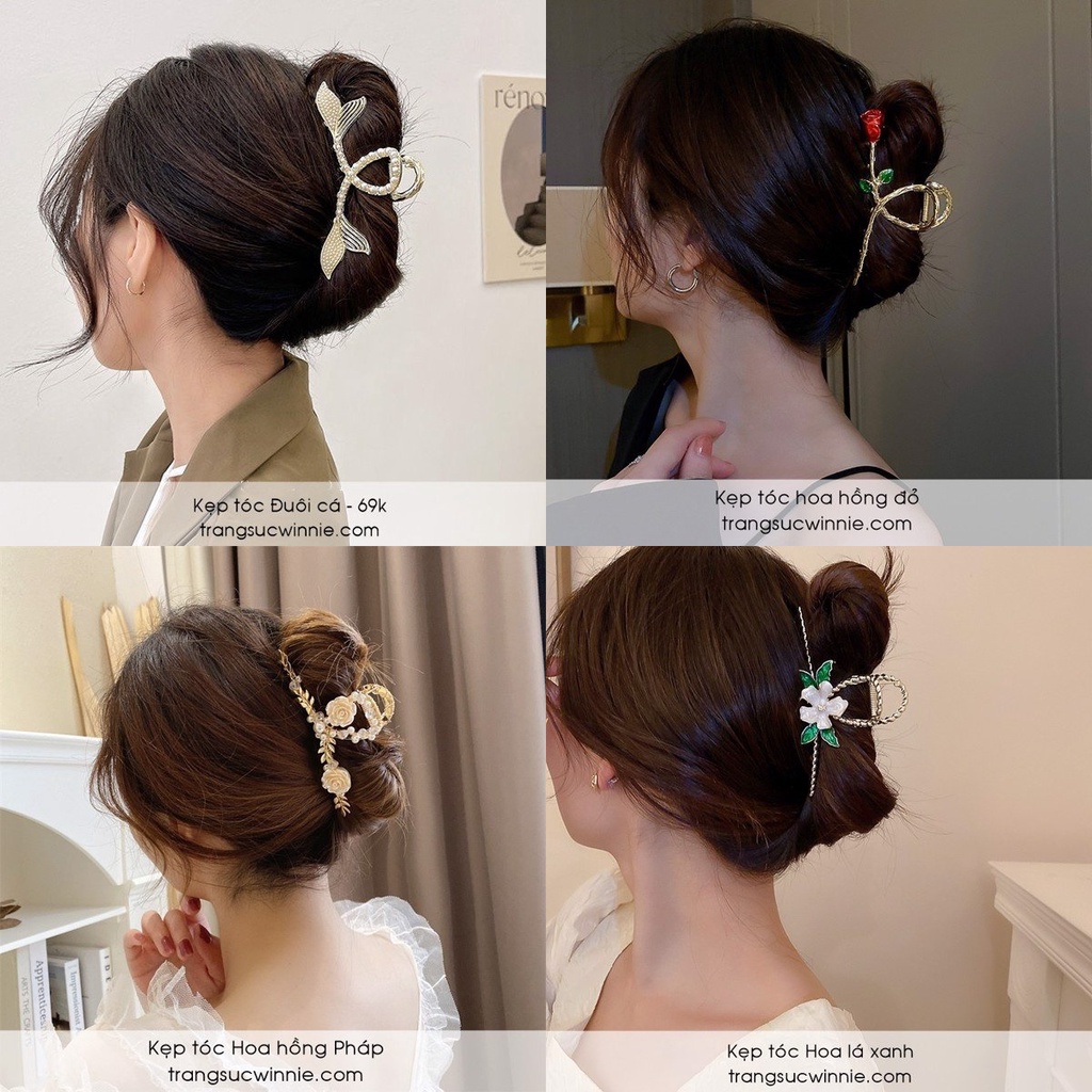 Kẹp tóc hàn quốc | thời trang | bền màu | nhiều mẫu | chỉ trong 1 link | luôn cập nhật | Bài 1