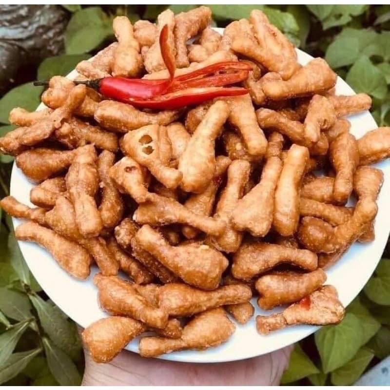 500gr Quẩy Đùi Gà Phô Mai Cay, Thơm Giòn, Loại Ngon Ăn Vặt Tuổi Thơ