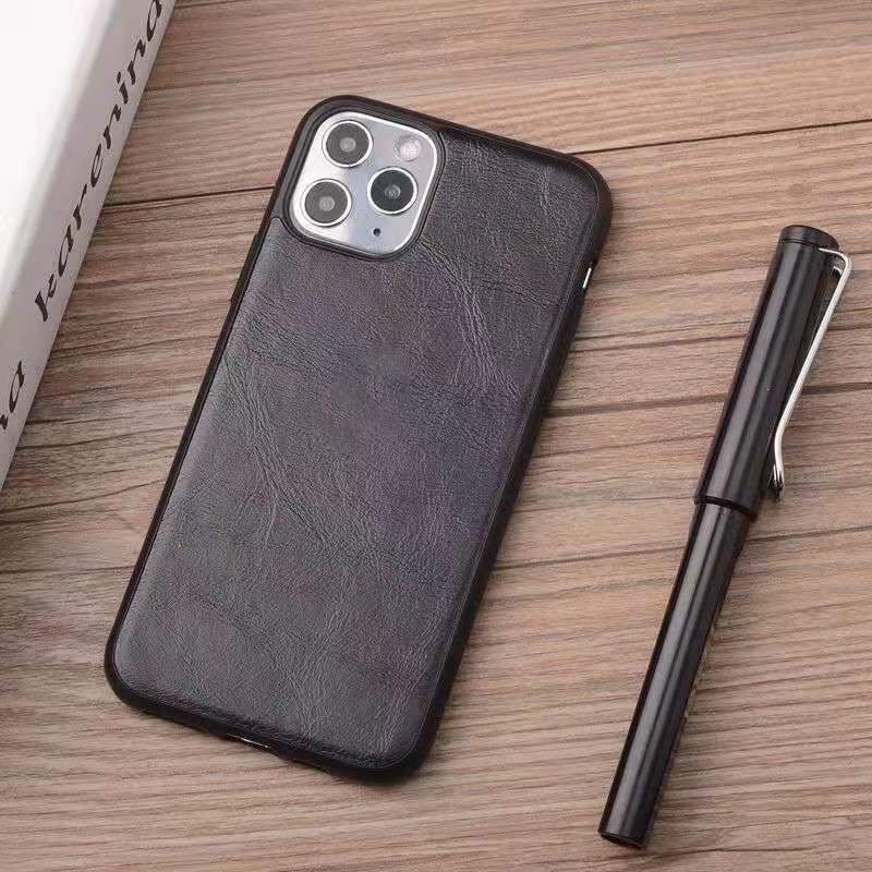 Ốp Điện Thoại Da Nhám Phong Cách Retro Sang Trọng Cho iphone 11 12 13 Pro MAX XS XR X 7 8 Plus XS MAX 7P