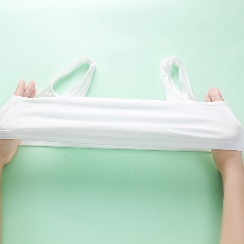Áo Ngực Cotton Mềm Mại Thoải Mái Không Có Đệm Ngực Cho Tuổi Teen 8-16 Tuổi