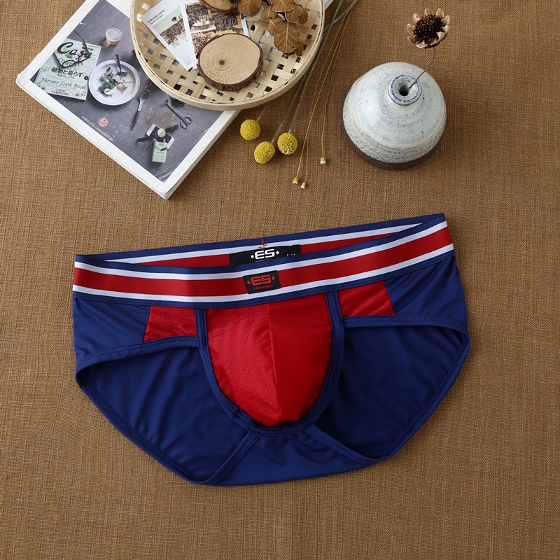 [free ship 50k + che tên đơn hàng] QUẦN LÓT NAM TAM GIÁC THUN LẠNH  (HÌNH THẬT)