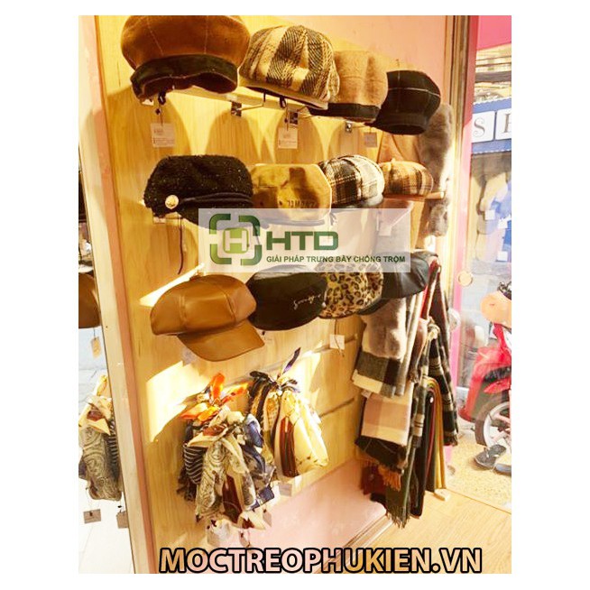 SÉT 10 MÓC TRƯNG BÀY MŨ MÓN, TRƯNG BÀY MŨ DẠNG CÀI HỘP, CÀI GỖ