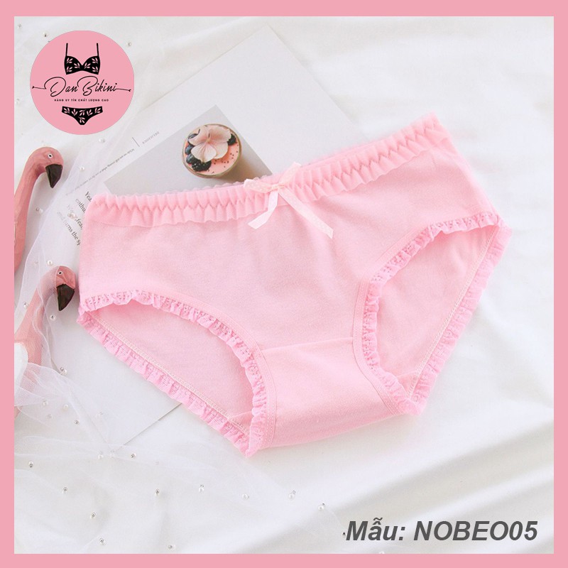 Quần Lót Nữ Cotton kháng khuẩn thoáng mát viền bèo điệu đà mã 029 | BigBuy360 - bigbuy360.vn