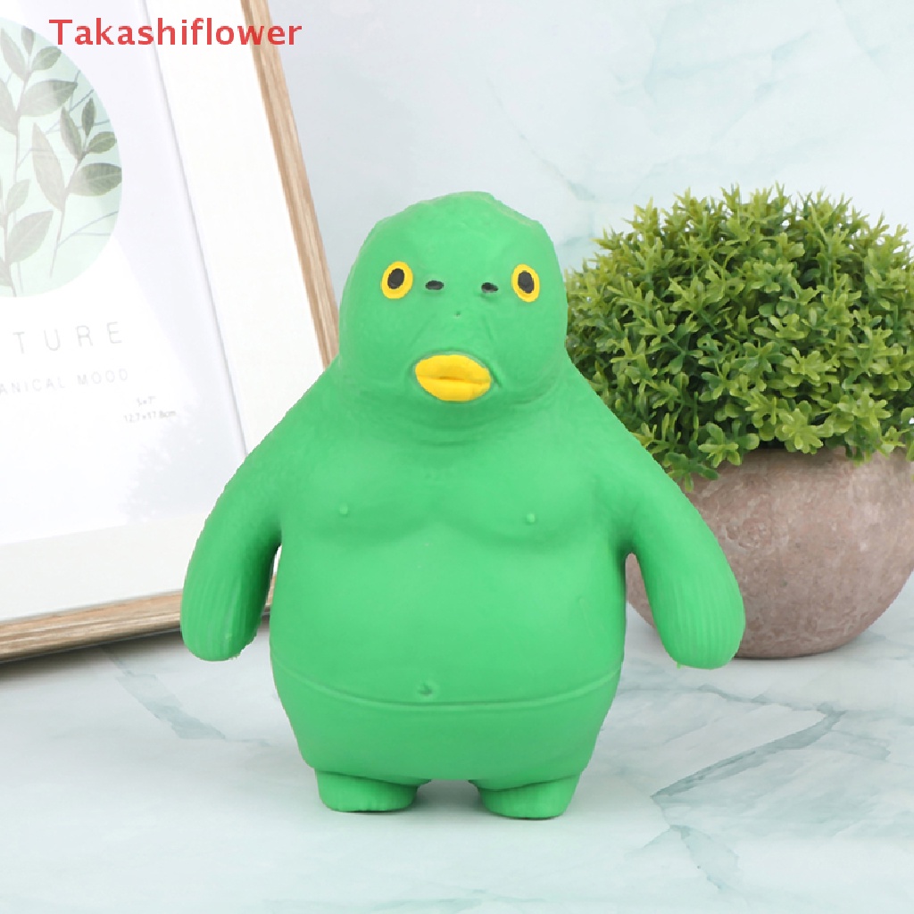 1 Búp Bê Đồ Chơi Bóp Hình Cá Đầu Xanh Mềm Giúp Giải Tỏa Căng Thẳng