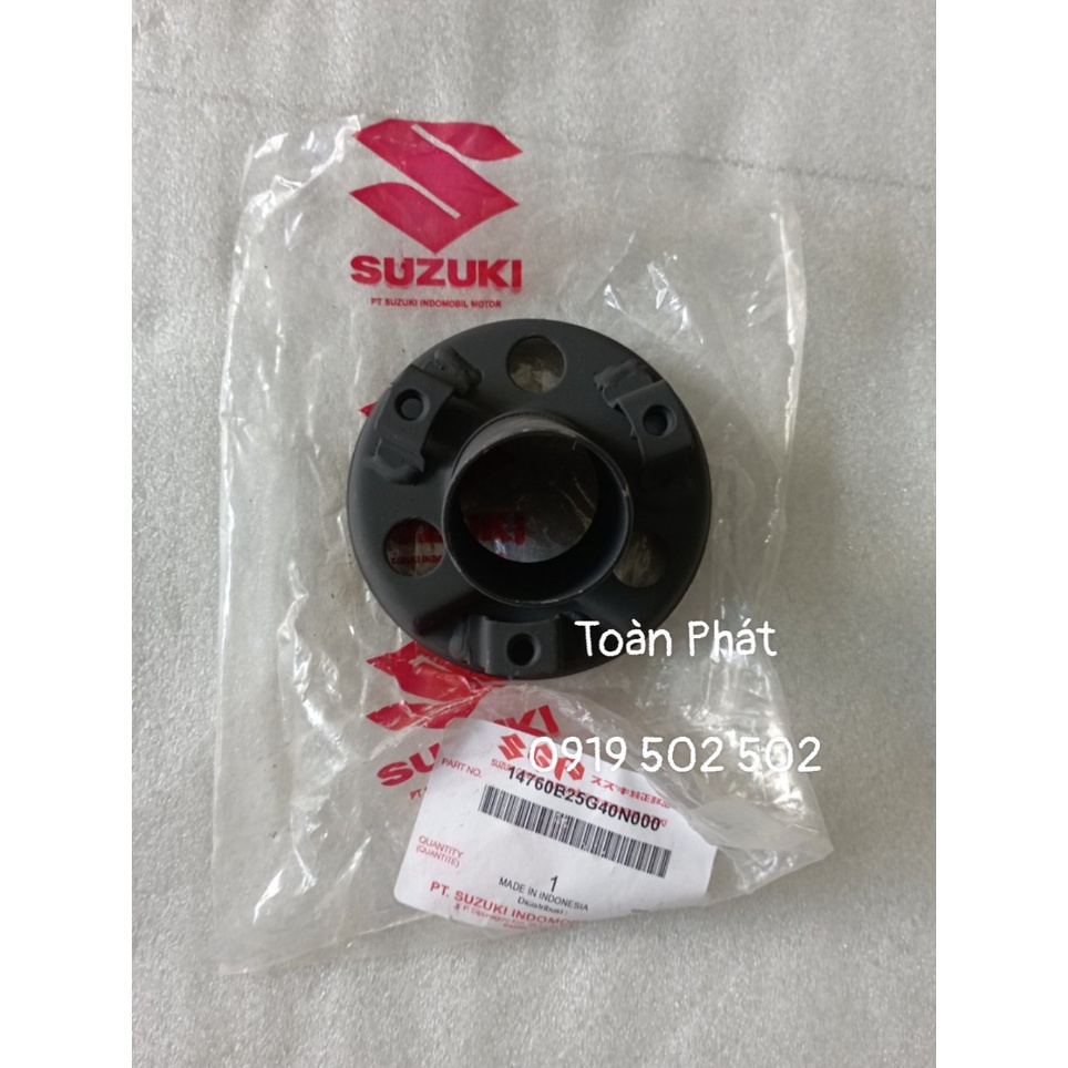 NẮP CHỤP SẮT PÔ ĐEN RAIDER XĂNG CƠ - 14760B25G40N000 - RAIDER XĂNG CƠ CHÍNH HÃNG SUZUKI INDONESIA