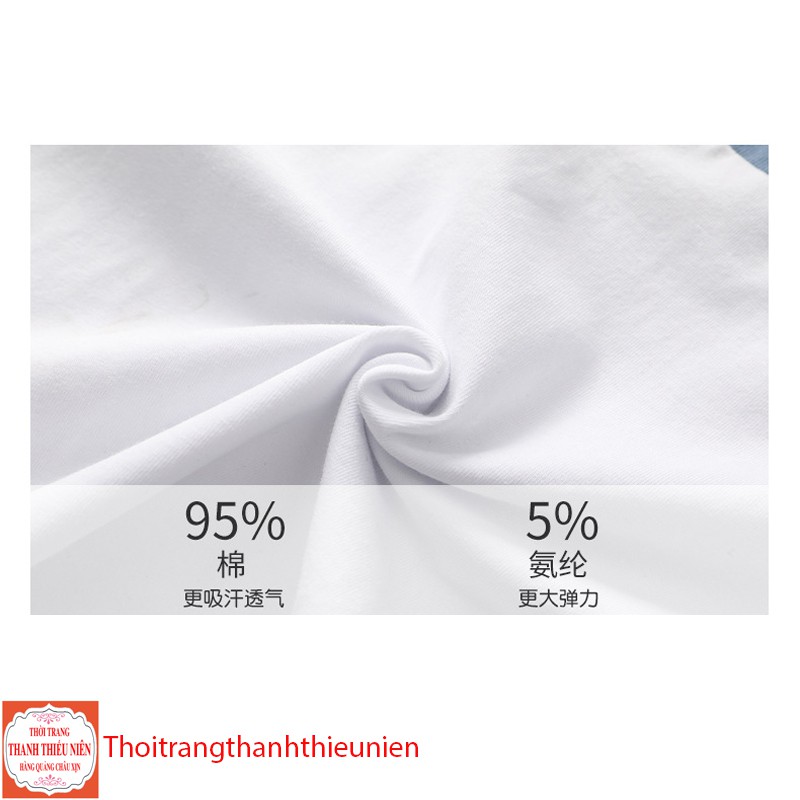 [35Kg - 75Kg] Bộ Thể Thao Cotton Nam Đẹp Bộ Mặc Nhà Mùa Hè Tay Ngắn Không Cổ | BigBuy360 - bigbuy360.vn