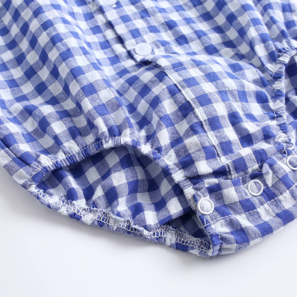 Bộ Đồ Liền Thân Sanlutoz Màu Xanh Dương Dành Cho Bé Trai