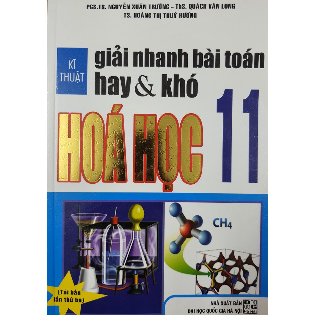 Sách - Kĩ thuật giải nhanh bài toán hay &amp; khó Hóa Học 11