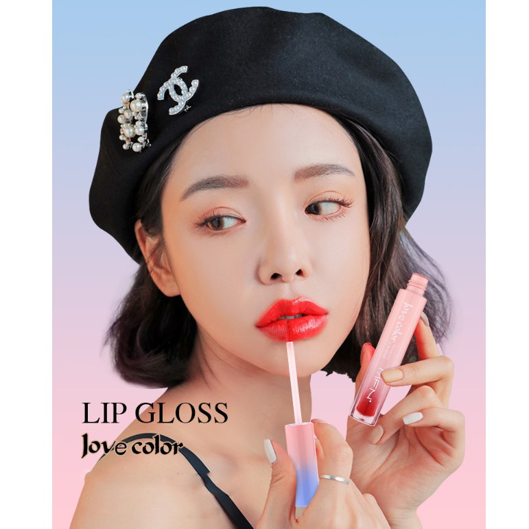 Son kem lì siêu mịn Love Color Silky Light Lip Gloss 5g | BigBuy360 - bigbuy360.vn