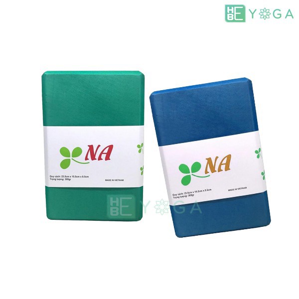 Combo 2 Gạch Tập Yoga Hebeyoga NA 300gr Cao Cấp