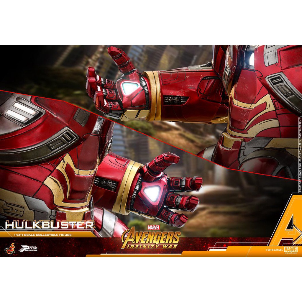Mô Hình Hot Toys 1/6 PPS005 Hulkbuster 2.0 Avengers: Infinity War chính hãng Like New