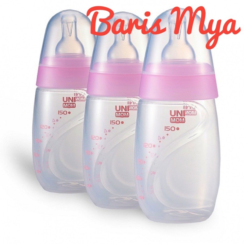 Bộ 3 bình trữ sữa mẹ (đựng sữa mẹ) Unimom - 150ml