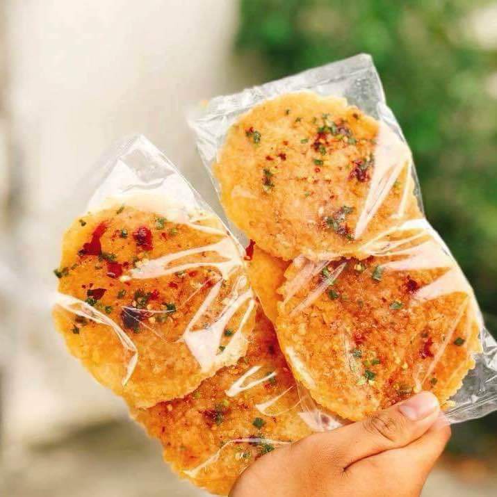 Bịch cơm cháy mắm hành TK FOOD