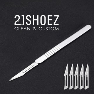 [HOT] Cán Dao Mổ Thép Không Gỉ Custom Giày ( Tặng 5 Lưỡi Dao )