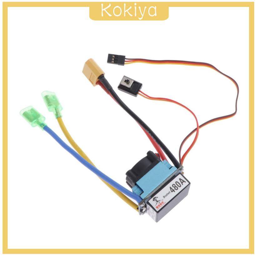 Esc Điều Khiển Tốc Độ 480a Không Thấm Nước Cho Động Cơ 540 550 775 Motor Rc