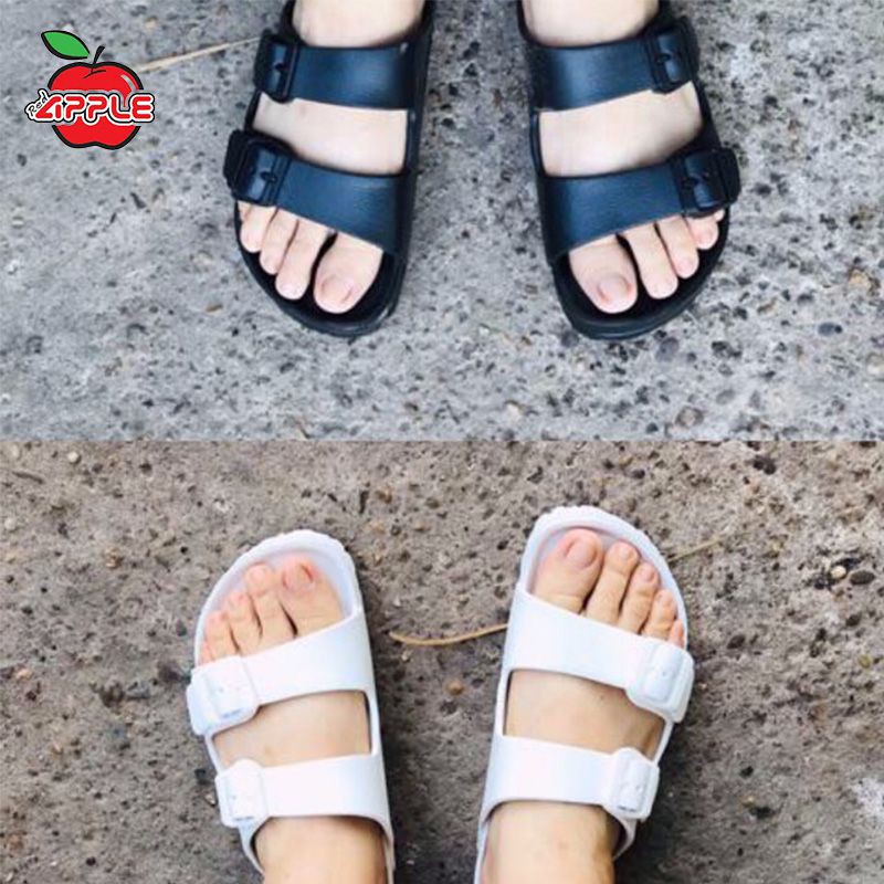 Dép Cặp Thái Lan Unisex Nhựa Đúc Cao Cấp 2 Quai Siêu Nhẹ Adda - Red Apple