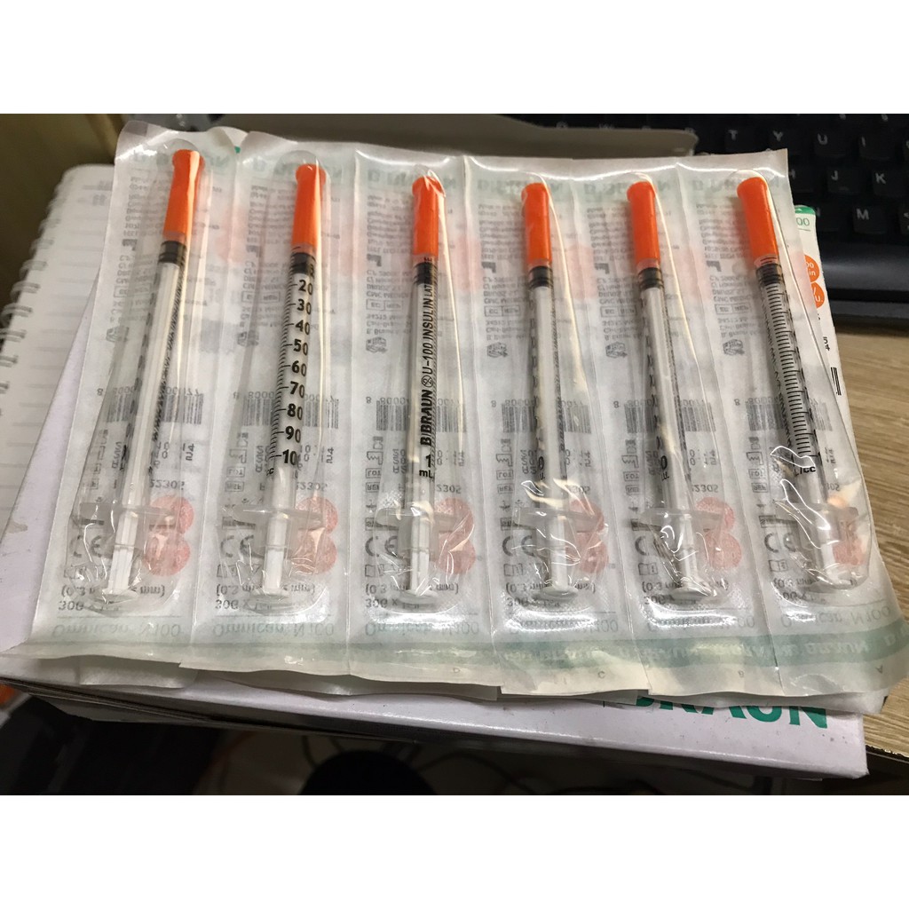 Kim tiêm tiểu đường 1ml BBraun.U-100