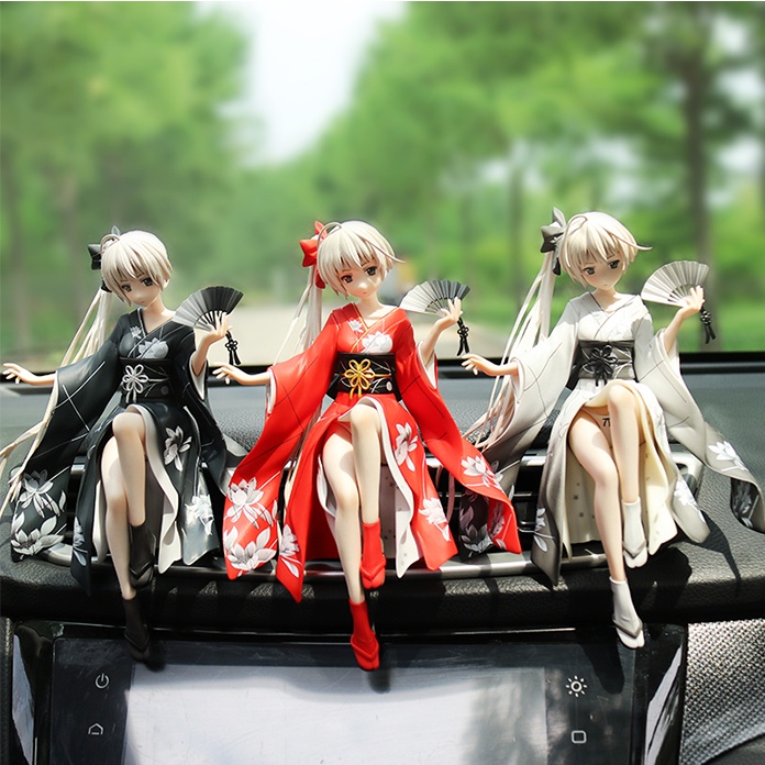 Mô hình nhân vật hoạt hình anime Luffy / Yukino / Sora / Kakashi 14 - 19 cm