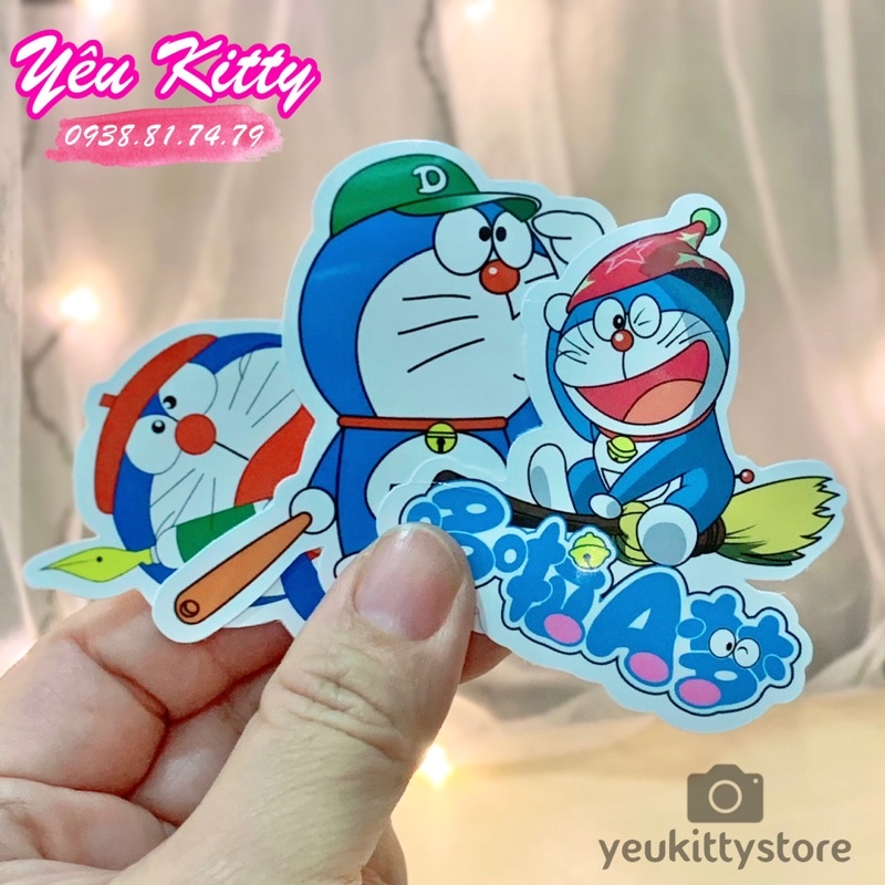 KHẨU TRANG TRẺ EM DORAEMON - SET 10 KHẨU TRANG