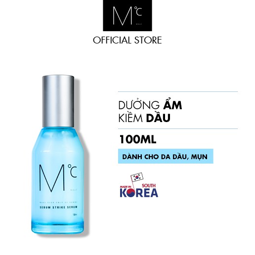 Serum kiềm dầu giảm mụn 7 ngày MdoC Sebum Strike Serum Hàn Quốc