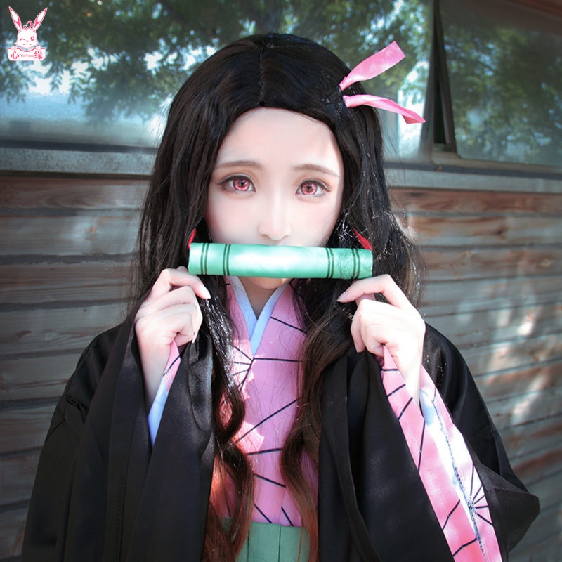 Trang Phục Hóa Trang Nhân Vật Hoạt Hình Demon Slayer Midouzi cos / Kamado Nezuko