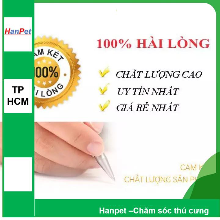 HCM-Dây dắt chó + dây yếm đai yên ngựa cho chó 8-14kg (hanpet 347)