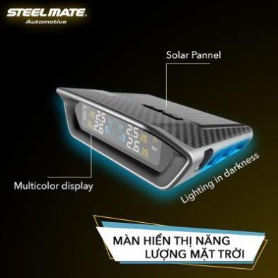 Steelmate MT11-Cảm biến áp suất lốp trong-Màn hình đặt taplo