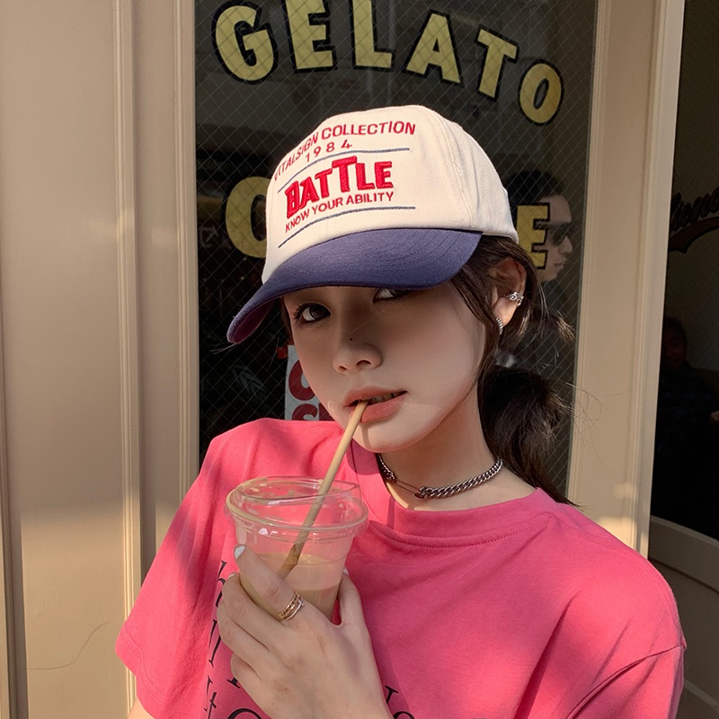 Mũ lưỡi trai Mg STUDIO thêu chữ đơn giản