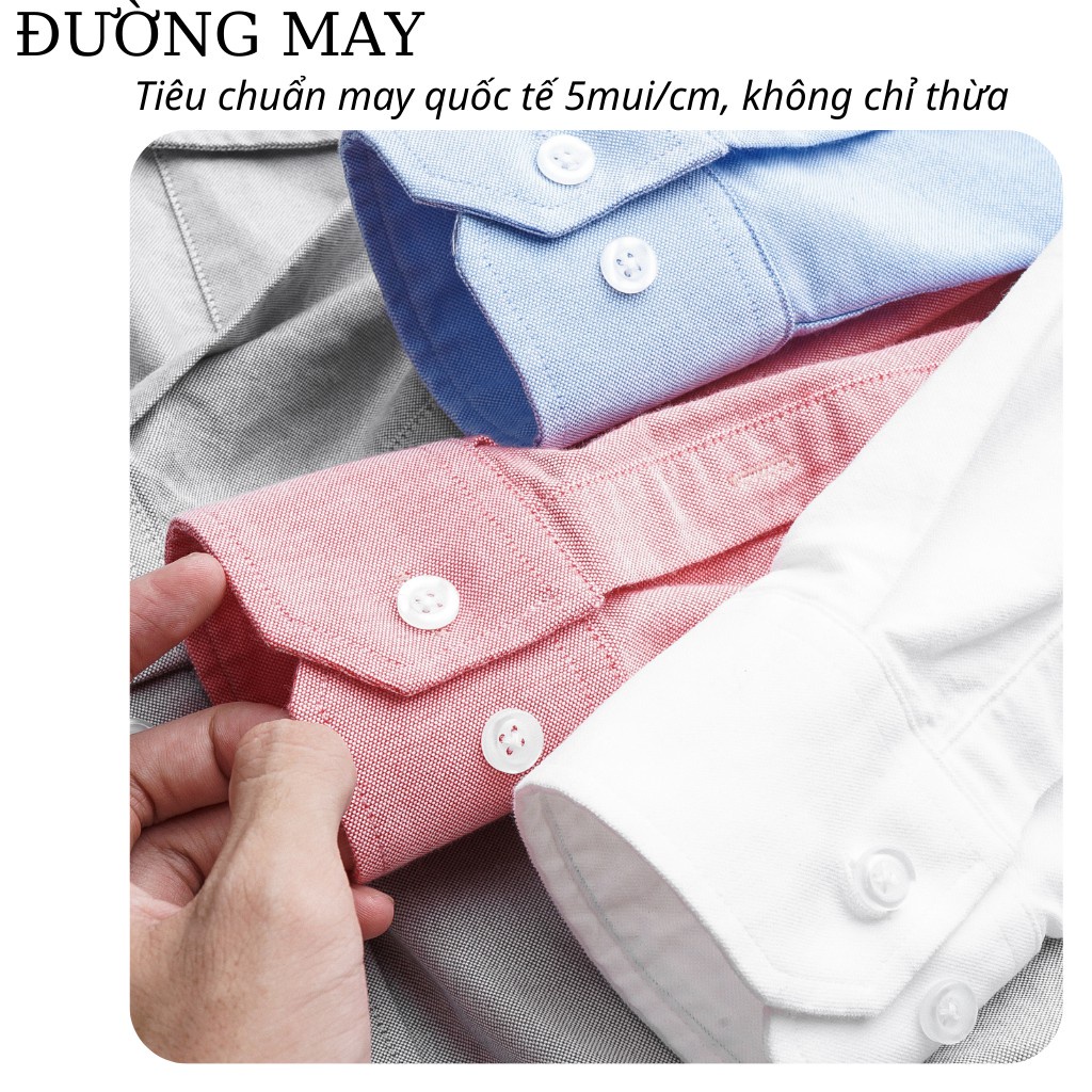 Áo Sơ Mi Nam Đẹp Trơn Flannel Tay Dài Trắng, Đen - Áo Sơ Mi Nam Hàn Quốc Kiểu Dáng Ôm Vải Dày - SM06-MANHOMME | BigBuy360 - bigbuy360.vn