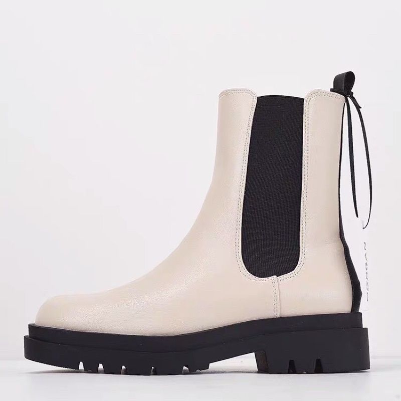 Chunky boots da - 2 mẫu. hàng xuất uk